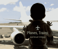 planes trains small children