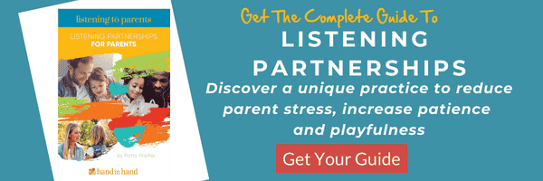 Get free guide to listening partnerships and reduce parent stress