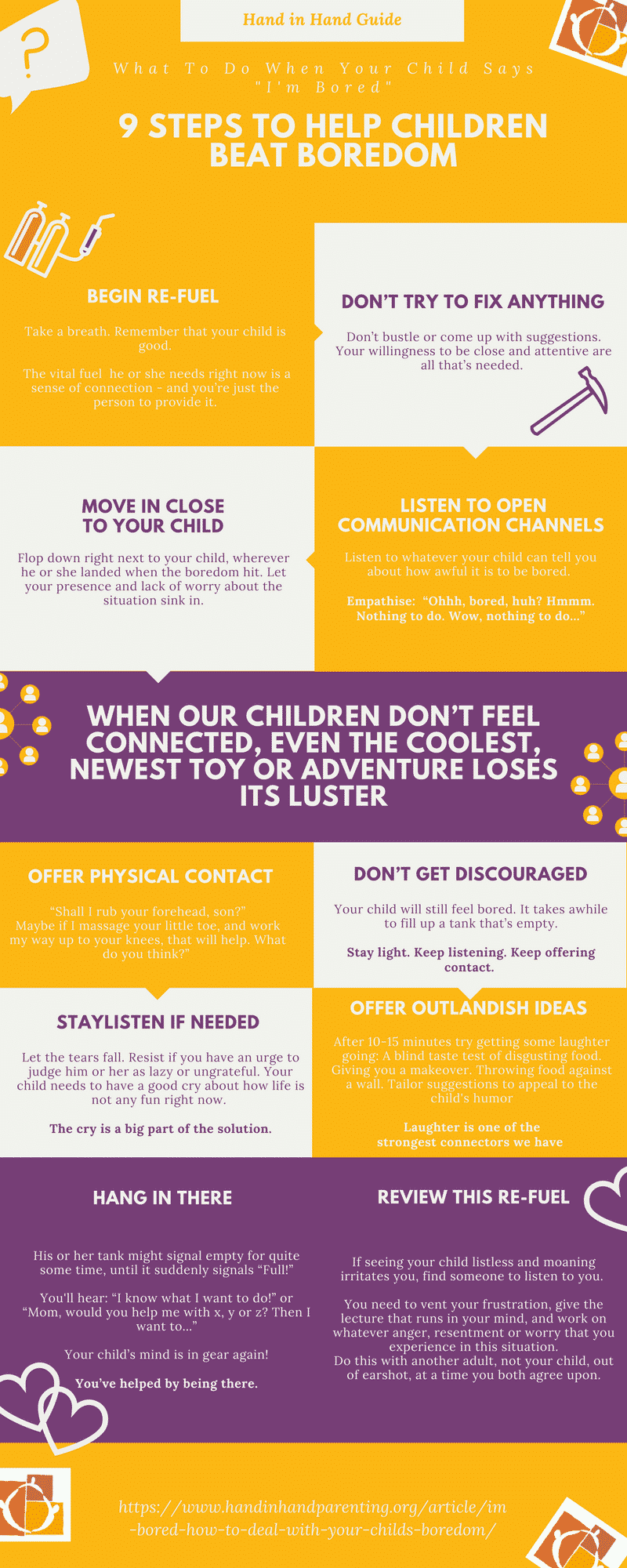9 connecting ways to help you move through boredom with your child