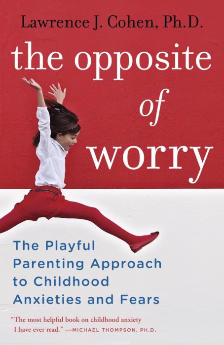 Cover image of the Opposite of Worry by Lawrence Cohen