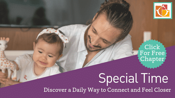 dad playing with daughter in free download for chapter on the Hand in Hand Parenting tool of Special Time