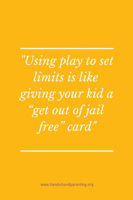 Quote about setting limits using play