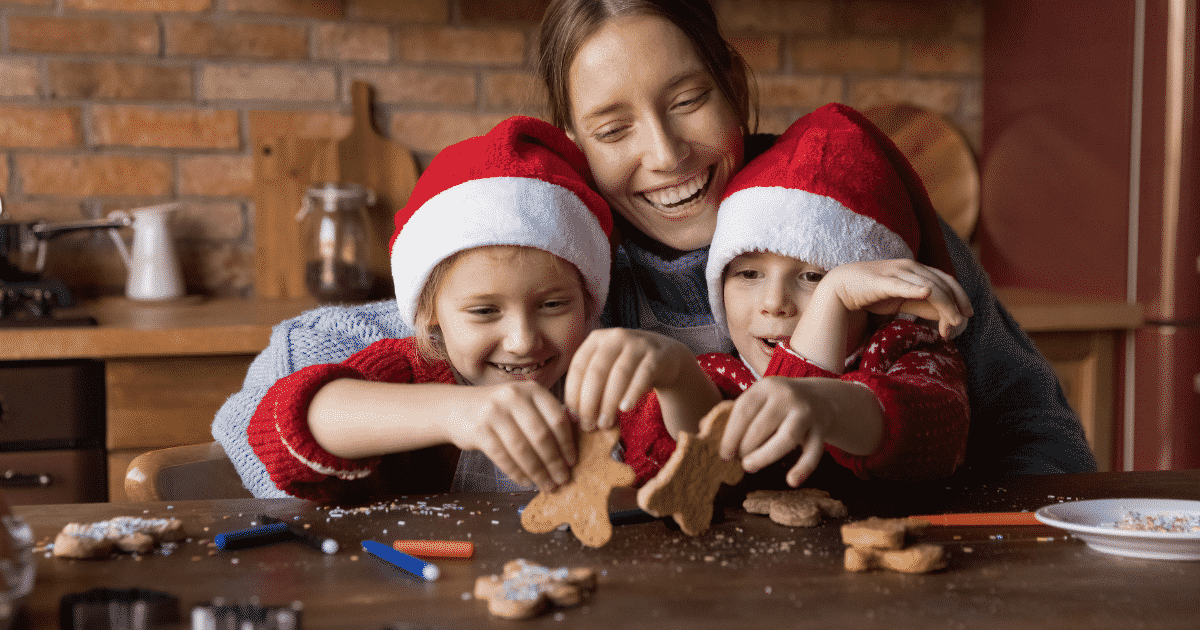 Shows mom after she's helped child through disappointment