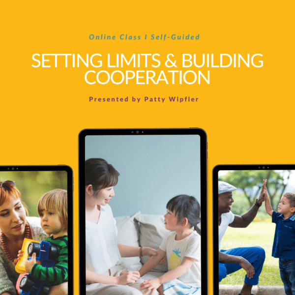 Online class for parents called Setting Limits and Building Cooperation