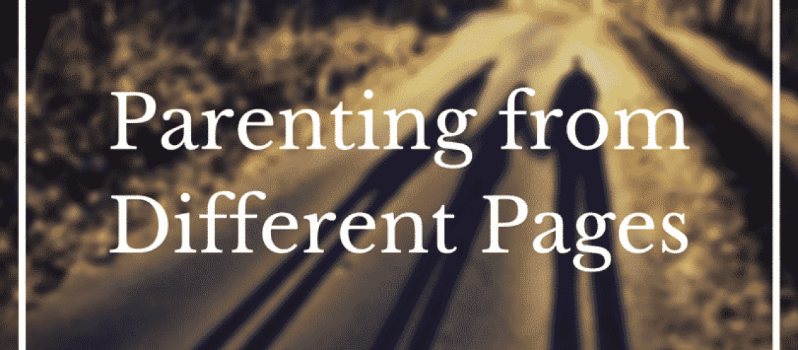 Parenting from Different Pages