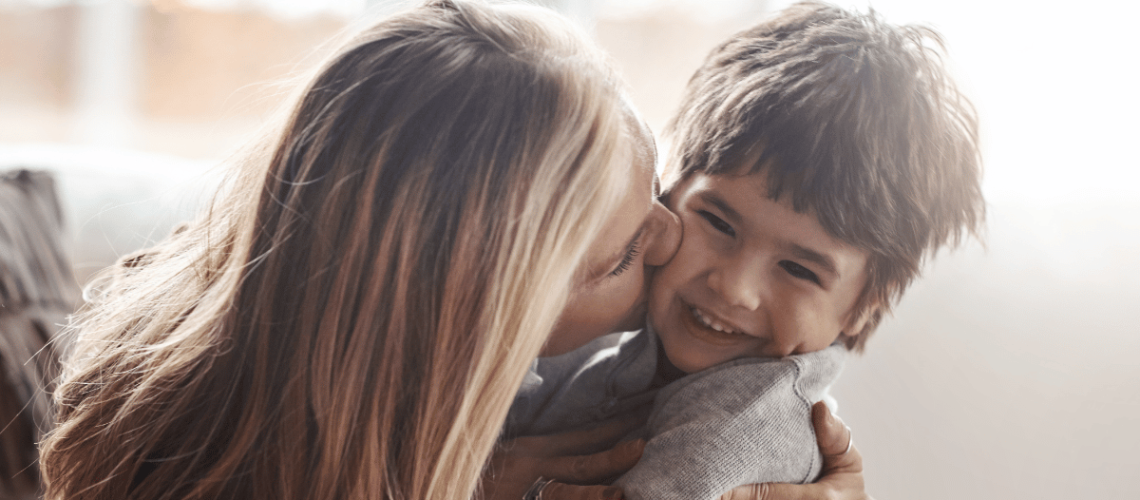 mom giving connected parenting response